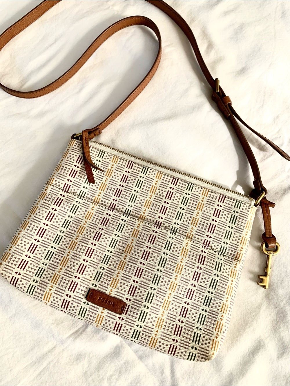 Fossil Fiona Crossbody Bag with matching Wallet.